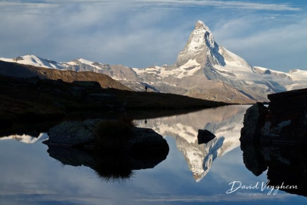 Matterhorn (Cervin) from the Stellisee, Zermatt, Switzerland