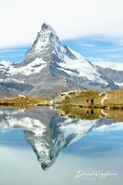 Matterhorn (Cervin) from the Stellisee, Zermatt, Switzerland